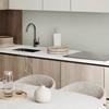 Self-Adhesive Vinyl Tiles - Decoration with Print, Gray-Green Color, 4x50x50 cm