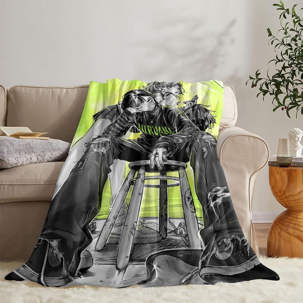 The Guy She Was Interested In Wasnt a Guy at All Throw Soft Flannel Throw Summer Blanket Lightweight for Sofa Bed Travel