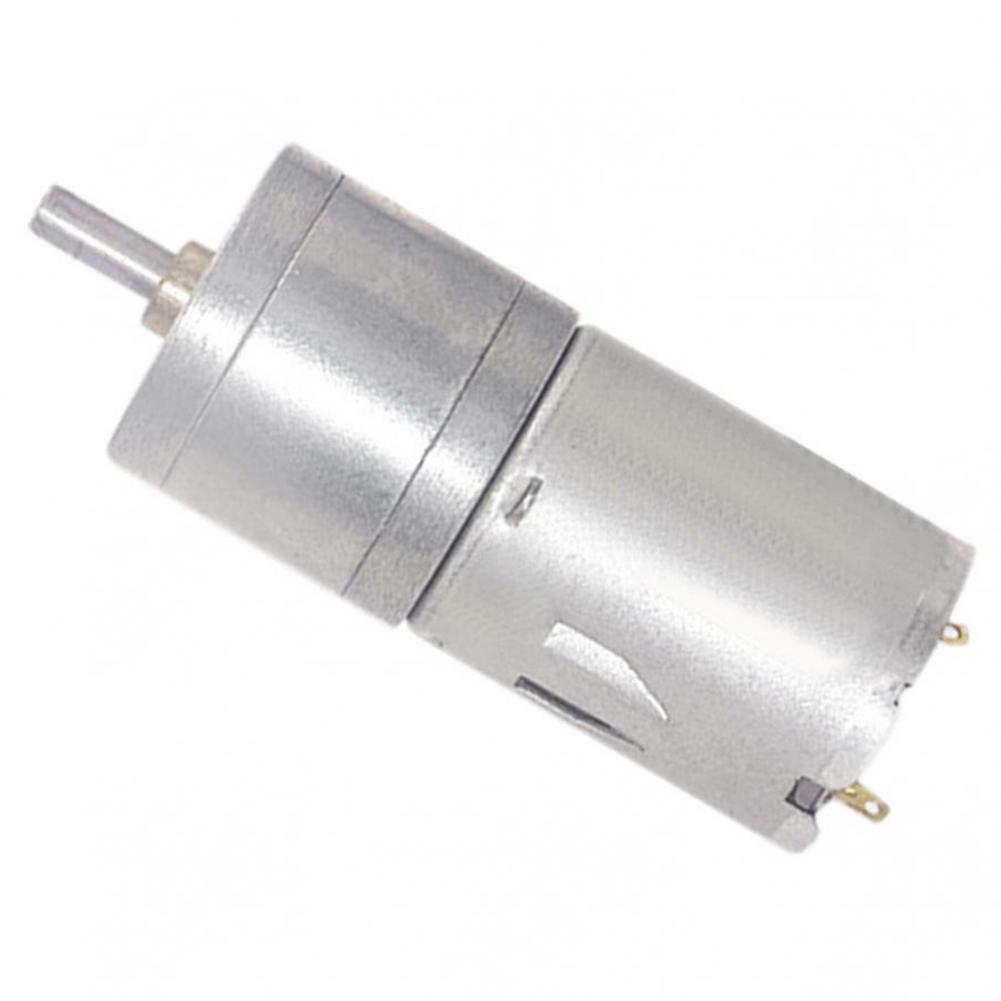JGA25-370 12V Geared Motor DC Motor Electric Gear Motor High Torque 22 RPM, 26 RPM, 35 RPM, 58 RPM, 77 RPM, 133 RPM, 171 RPM