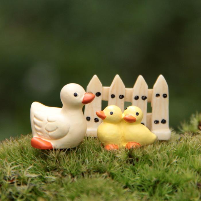 Dog Duck Hedgehog Pig And Mushroom Diy Miniature Garden Resin Craft For Home Decor Gift
