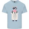 A Cow Holding a Snellen Eye Chart Glasses Unisexs Light Cotton TShirt