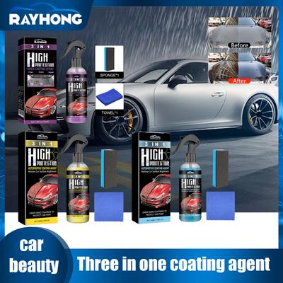 Rayhong Coating Agent Three In One for Oil Removal, Polishing, Protection, Repair, Scratches, Car Paint Cleaning, Maintenance