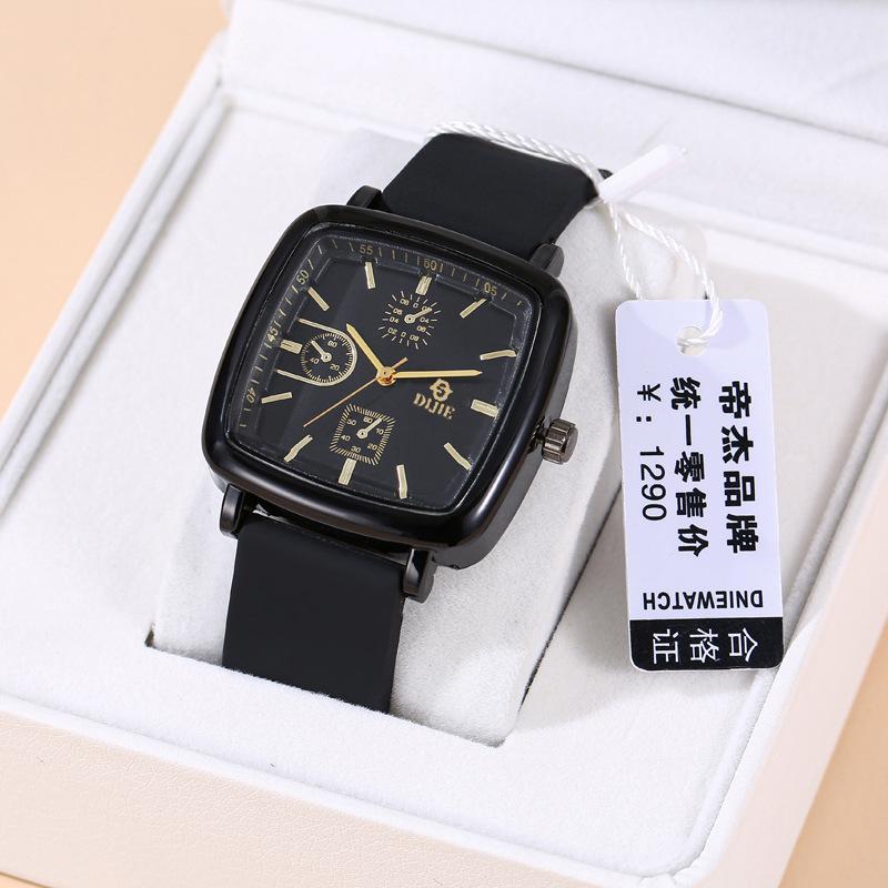 Stable And High-Value Test Watch Shows White, Advanced Sense, Niche Design, Square Unisex