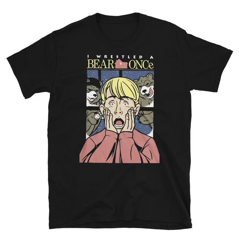 

IWRESTLEDABEAR wbr/ ONCE Band Cotton Black All Size S-5XL Unisex Shirt CO415 Unisex T-Shirt XL