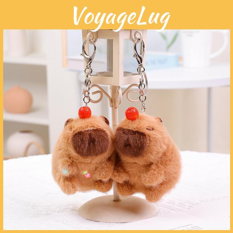 Plush Capybara Entertaining Toy With Ideal For Children Gift And Room Decoration