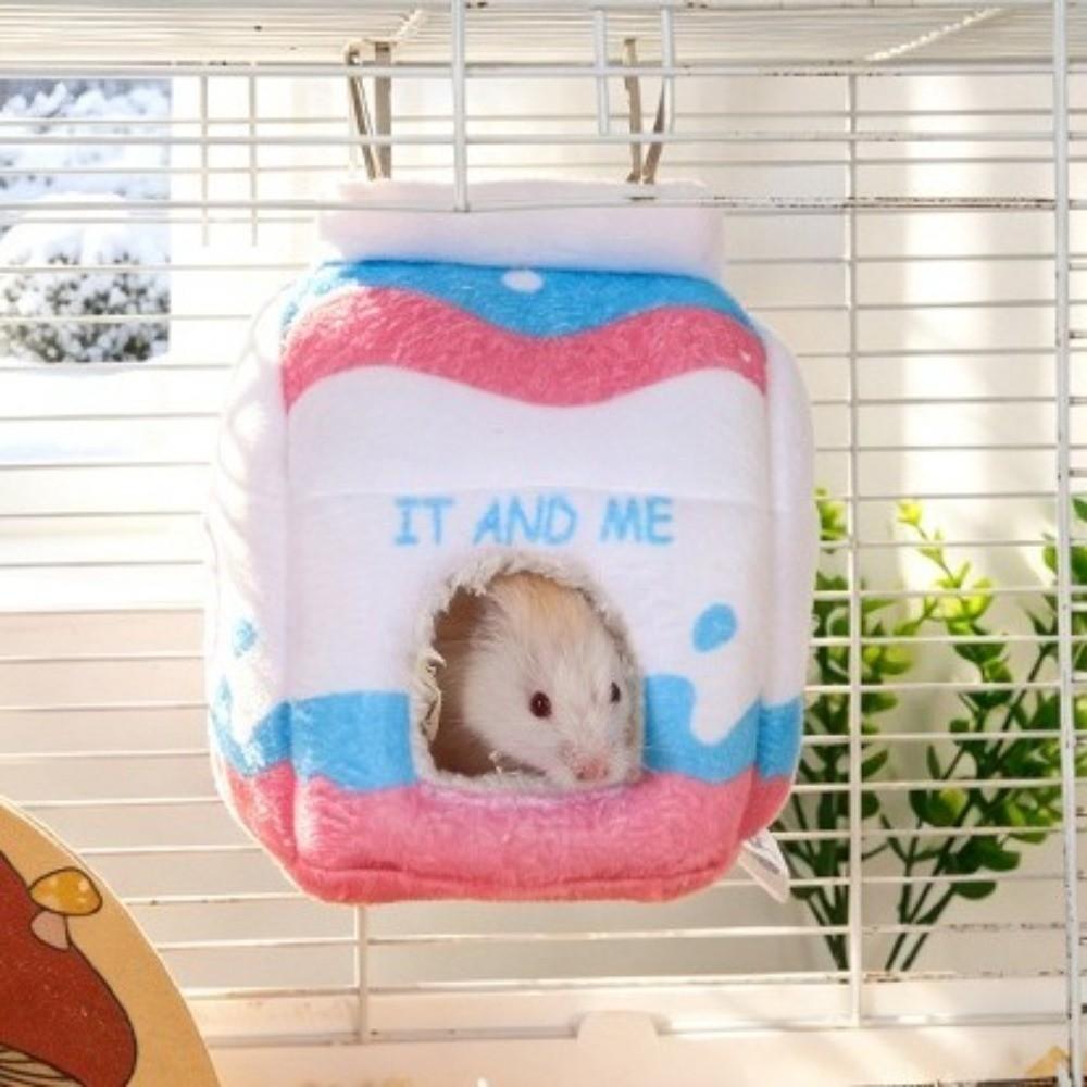 Thickened Hamster Cotton Nest Plush Pet Sleeping Nest Guinea Pig Bed Small Pet