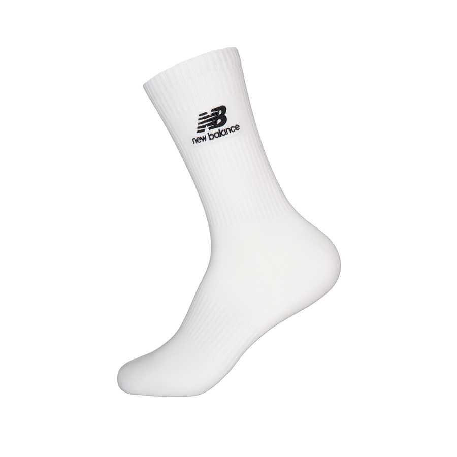 

New Balance Crew Socks Unisex 1 Pack White LAS44402-WT L