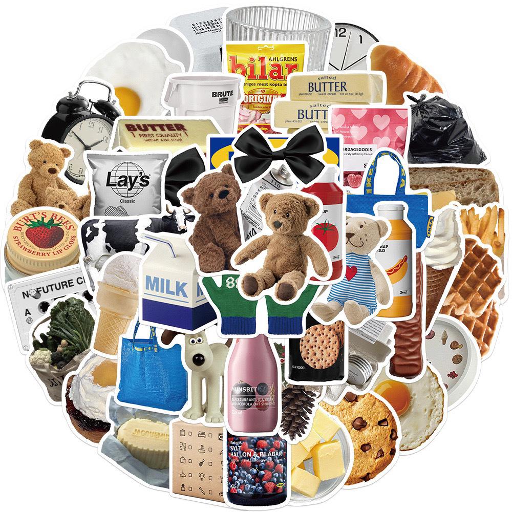 

373 Милі Мультяшні Водонепроникні Наліпки для Телефонів, Шоломів, iPad та Журналів