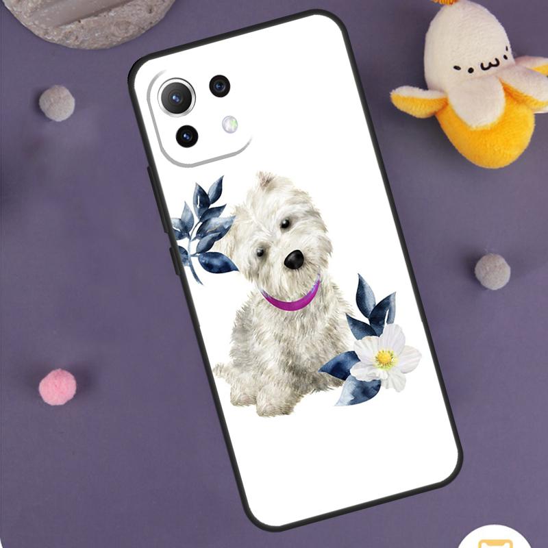 Westie Dog Case For Xiaomi 15T 13T 14T Pro 14 15 Ultra 17 Pro Max POCO X7 X6 X5 F5 F6 F7 F8 Pro Cover