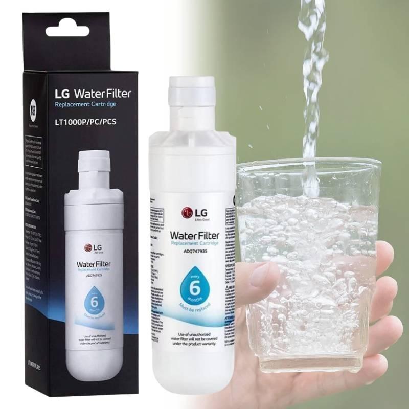Lt1000p Vodní filtr do chladničky Vysoká kapacita 200 galonů Bílý čistič
