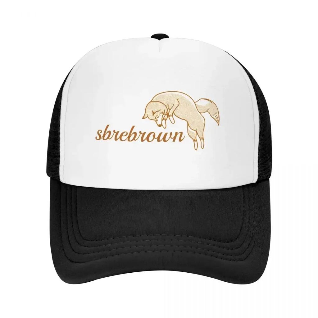 SBREBROWN Logo Baseball Cap Adjustable Party Hat Black For WoUnisex Unisexs