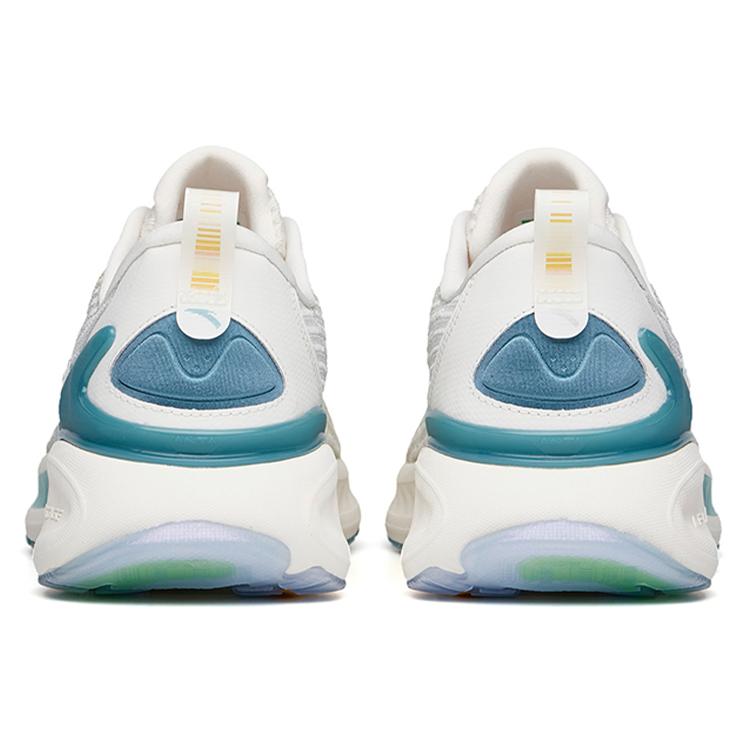 Anta Tron 1.5 Big Data Cushioning Slip Resistant Abrasion Resistant Low top Running Shoes White Blue 112135586-3