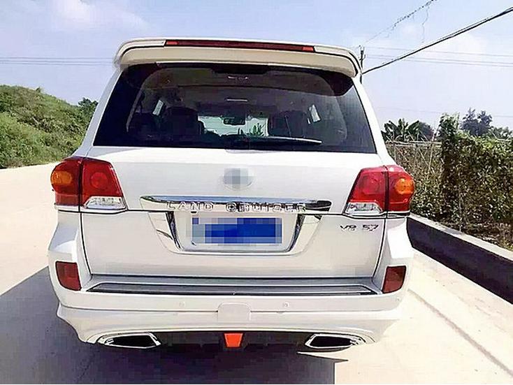 Compatible Body Kits for 12-15 Toyota Land Cruiser: Front & Rear with Lights and Front Bumper Modification Fan.