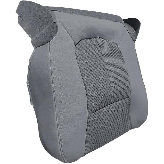 Driver Bottom Cloth Seat Cover Gray 2011-2016 for Ford F250 F350 F450 F550 XLT 6.2L 6.7L 6.8L
