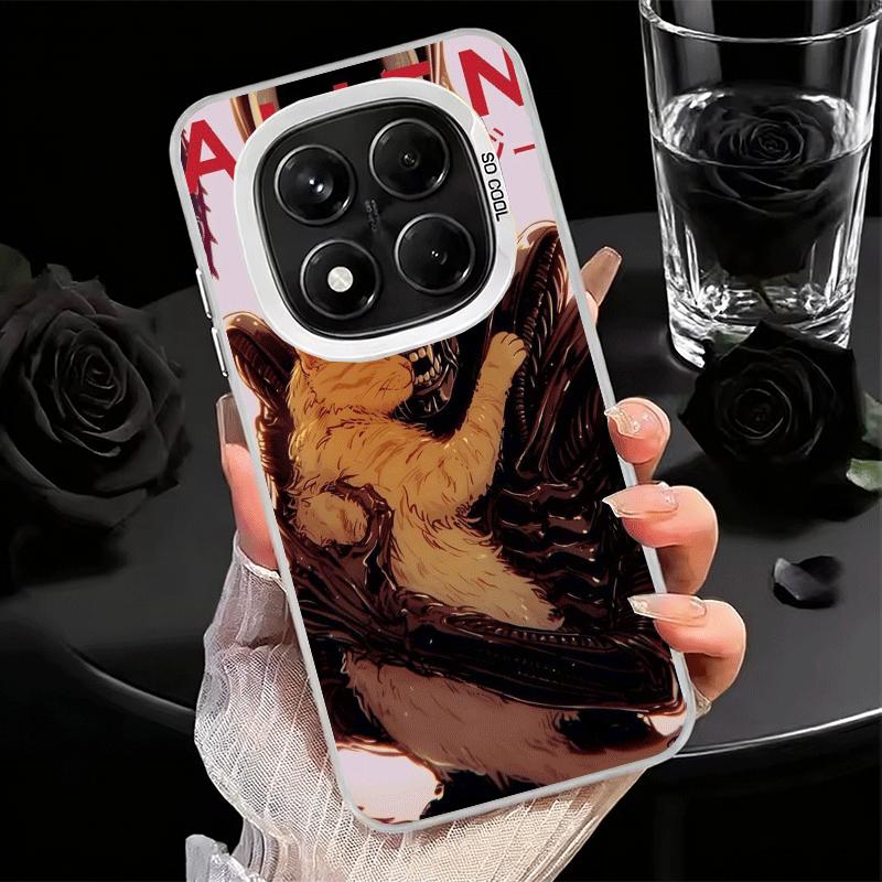 

Cool A-Alien X-Xenomorph Soft Phone Case for Xiaomi Redmi Note 13 14 15 Pro Plus 12S 12 11S 11 11T 10S 10 Shockproof Cover Back Redmi Note 11T 5G
