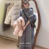 2026 Korean Style Hooded Sweatshirt & Elastic Waist Wide-Leg Pants Set for Women - Spring/Autumn Collection
