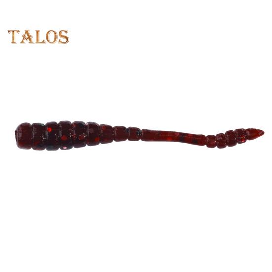 50 Teile/satz 4CM/0,4G Weicher Wurm Köder Realistische Bionic Spiral Maggot Künstliche Bunte Wurm Köder Süßwasser Salzwasser Angeln zubehör