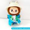 For 17cm Labubu Doll Clothes Fashion Clothes Shirts Dresses Doll Clothes Color Match Shorts Dolls Accessories Cute Decoration Little Clothes