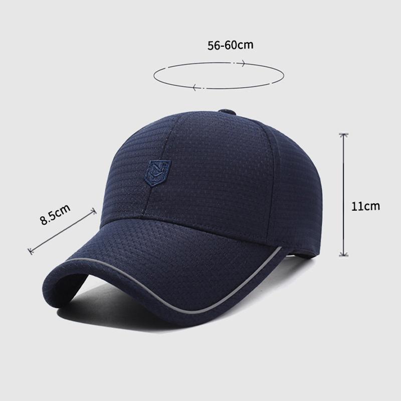 Jarní podzimní čepice Pánská vyšívaná dopisní čepice Baseballová čepice Prodyšná čepice Venkovní čepice proti slunci