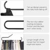 Mkono Hat Organizer for Baseball Caps Metal Hat Rack for Closet Set of 2 Hat Hangers Baseball Cap Holder Hat Storage Organizer Holds 20 Caps, Black