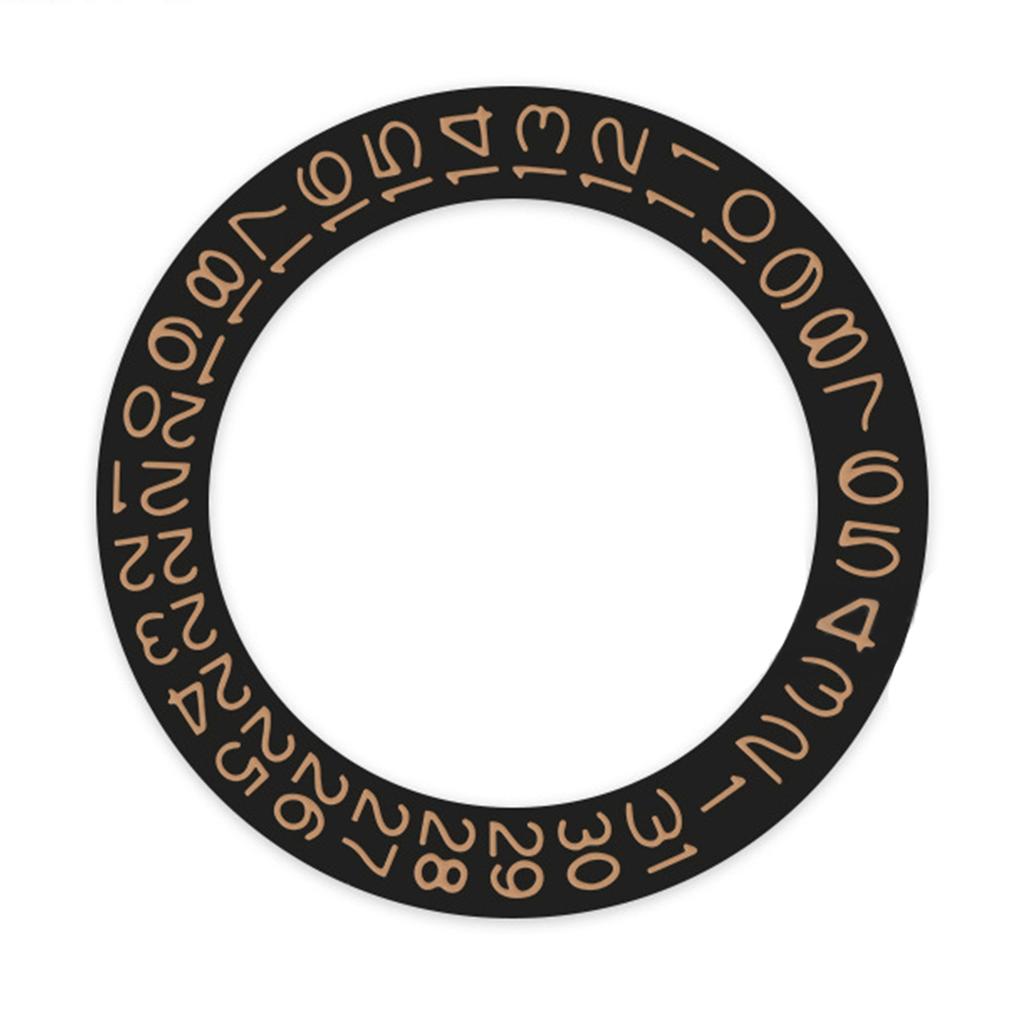 Mod NH35 NH36 Date Dial Fits NH35 NH36 4R Movement At 6.0H At 3.0H Automatic Mechanical Movt Day Date Dial Wheel