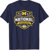 Michigan Wolverines National Champs 2026 Basketball Icon T-Shirt