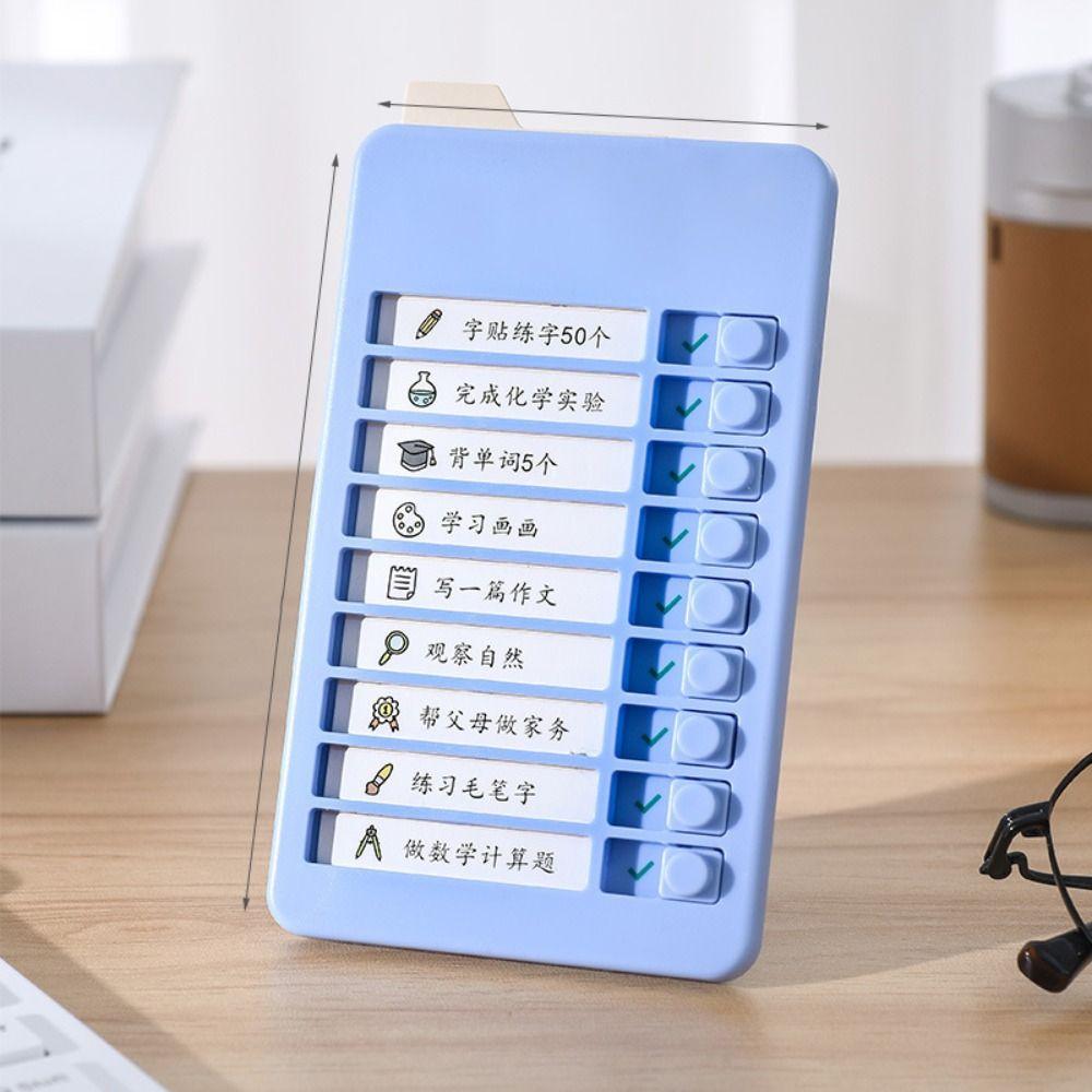 Panda Good Habit Punch Card Detachable Self-discipline Punch Card  To Do List