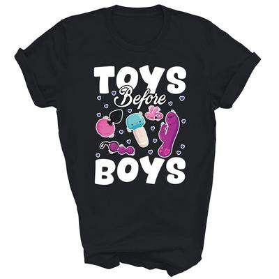 Spielzeug vor Jungs Lustiger Erwachsenenhumor Unisex Shirt Geschenk