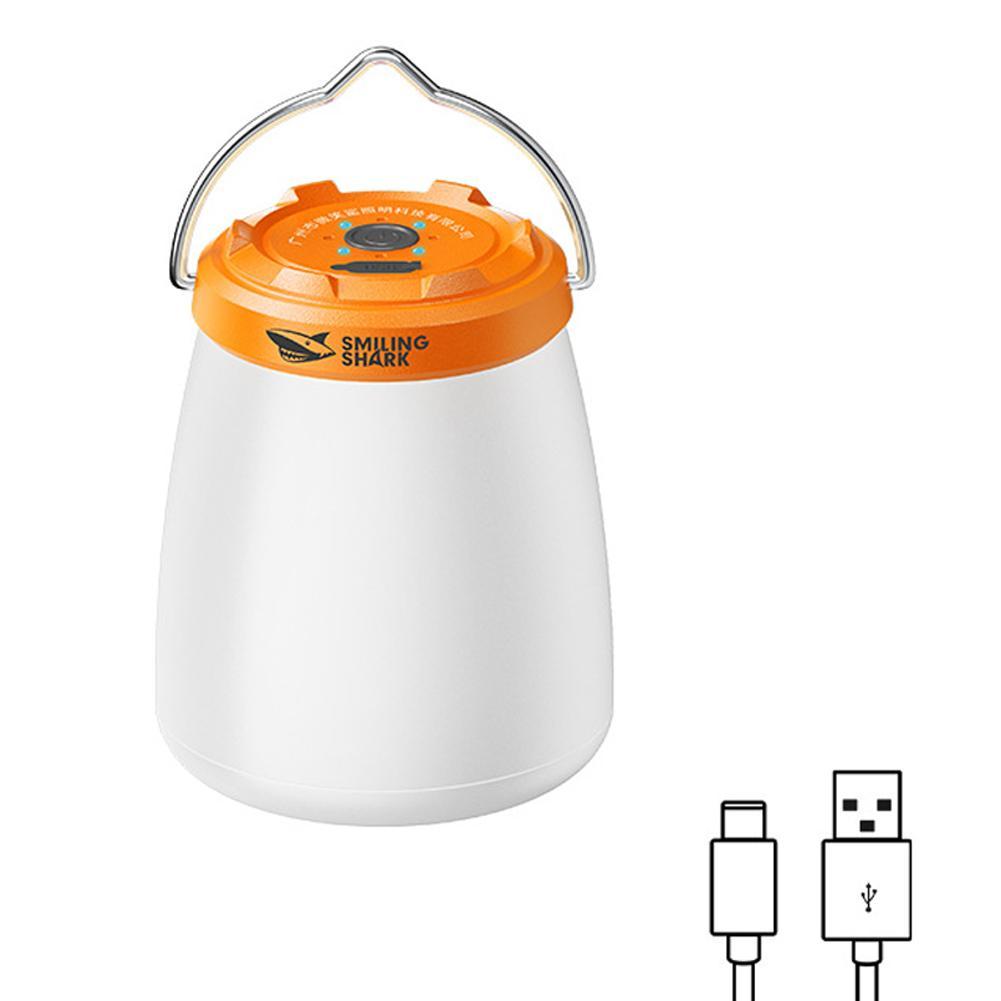 LED Camping Lantern 1200mAh USB C Rechargeable Camping Light 4 Modes Outdoor Flashlights Lanterns Water Resistant Portable