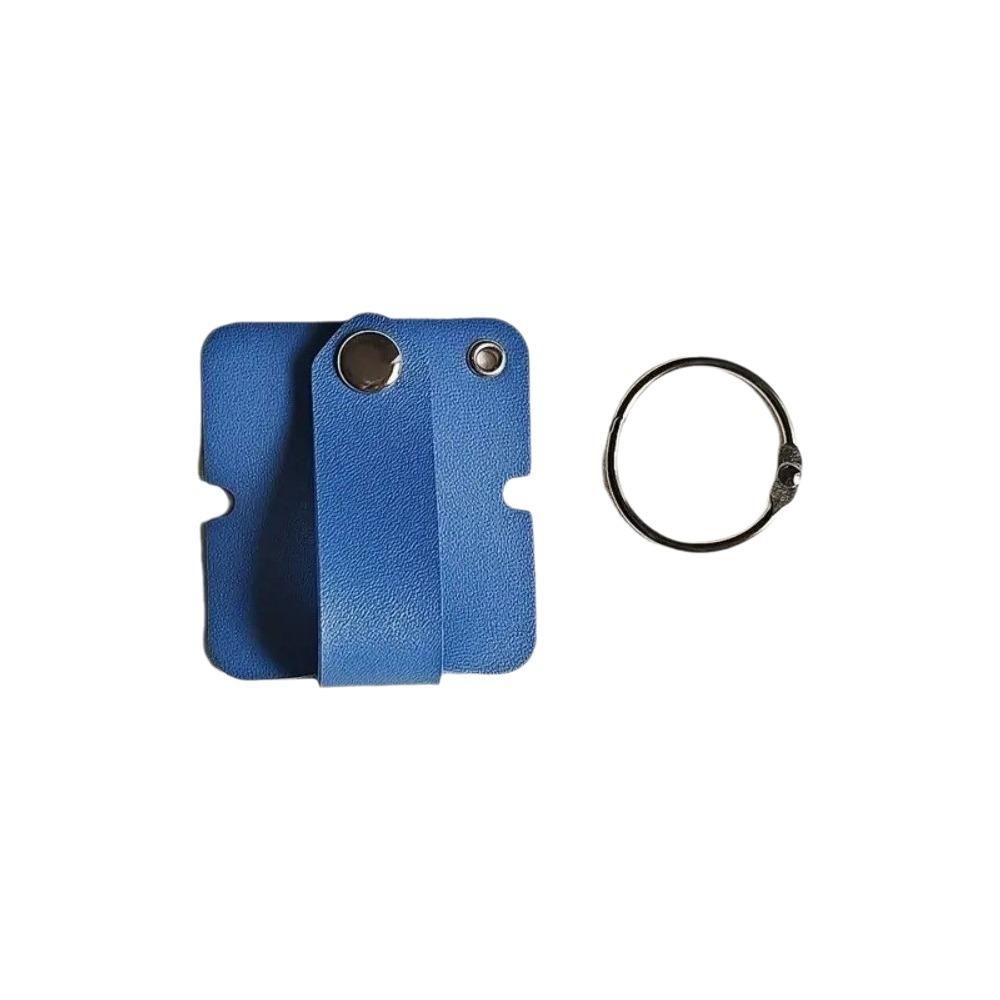 Leather Buckle Leather Cable Clip Cable Strap Earphone Cord Holder Earphone Organization
