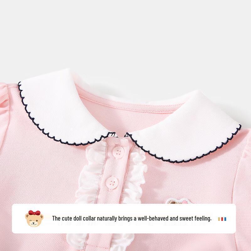 Classic Teddy Girls' Polo Princess Dress