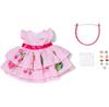 Zapf Creation Baby Born Doll Clothes Pinplay Dress with Rivets for 43 Cm Doll