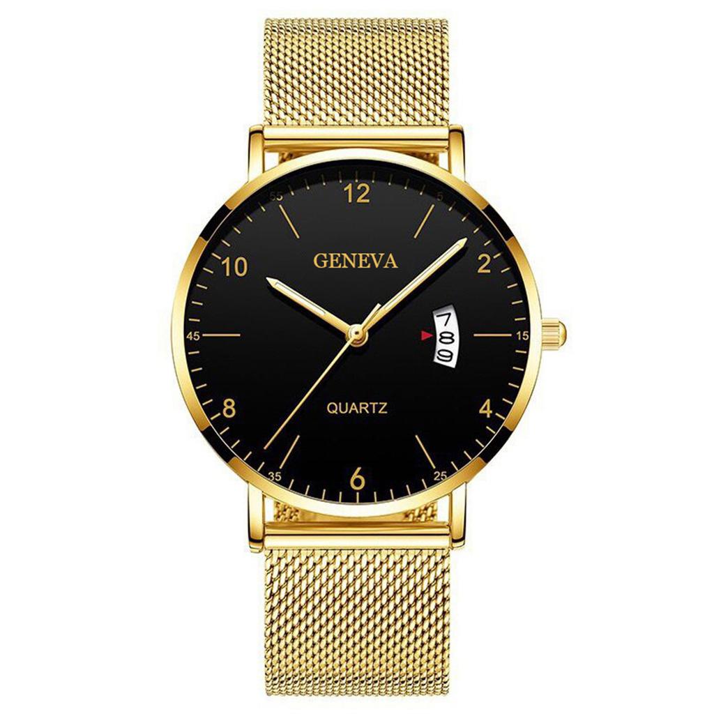 Men's Luminous Running Alarm Clock Watch