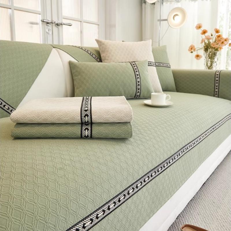 High End Sofa Cushion Four Season Universal Fabric Non-slip Nordic Minimalist Sofa Cover Cover Cloth, Seat Mat, Towel Cloth