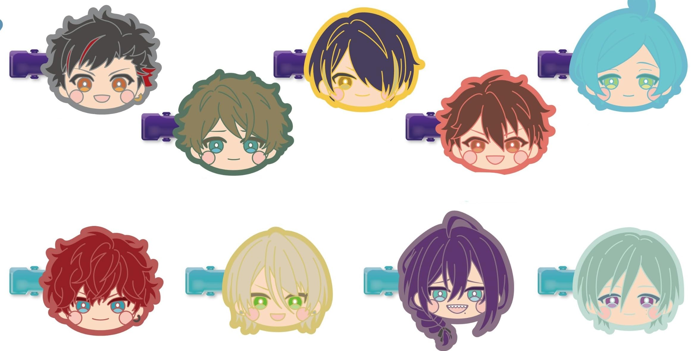 

Ensemble Stars!! Mini Collection! Bangs Clips Vol. 2 (Set of 9)