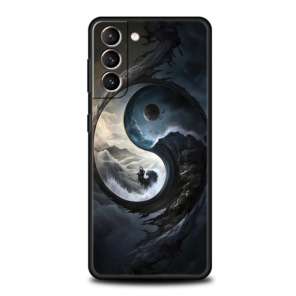 Landscape Art Phone Case For Samsung Galaxy S24 S23 S22 S20 Ultra S21 FE 5G S10 S9 Plus S10E S8 Soft Silicone Cover