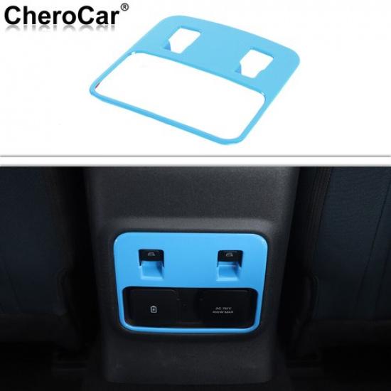 Baby Blue Rear Window Switch Button Panel Frame Cover Trim For Ford Bronco +