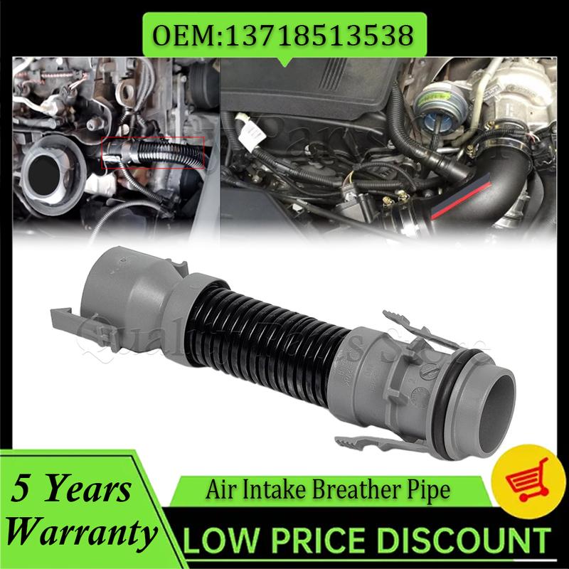 Air Intake Breather Pipe Hose Rocker / Cam Cover 13718513538 Fits For N47N For BMW For MINI Model Air Intake Breather Pipe Hose