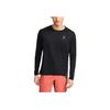 On Performance Casual Comfortable Lg Sleeve T-Shirt Men Tops Black Solar-Black 1ME10240106