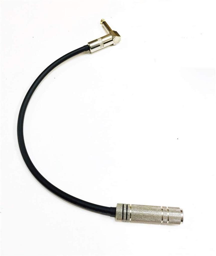 KMsound MOGAMI 2524 30cm Wireless Conversion Extension Patch Cable, L-S Male to Female, Made in Japan