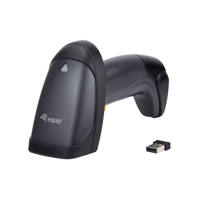 Equip 351023 Wireless 1D Lector De Códigos De Barras Inalámbrico Con Soporte