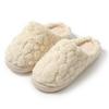 Cotton slippers women's winter home indoor velvet warm non-slip soft bottom trend outdoor wear couple cotton slippers men