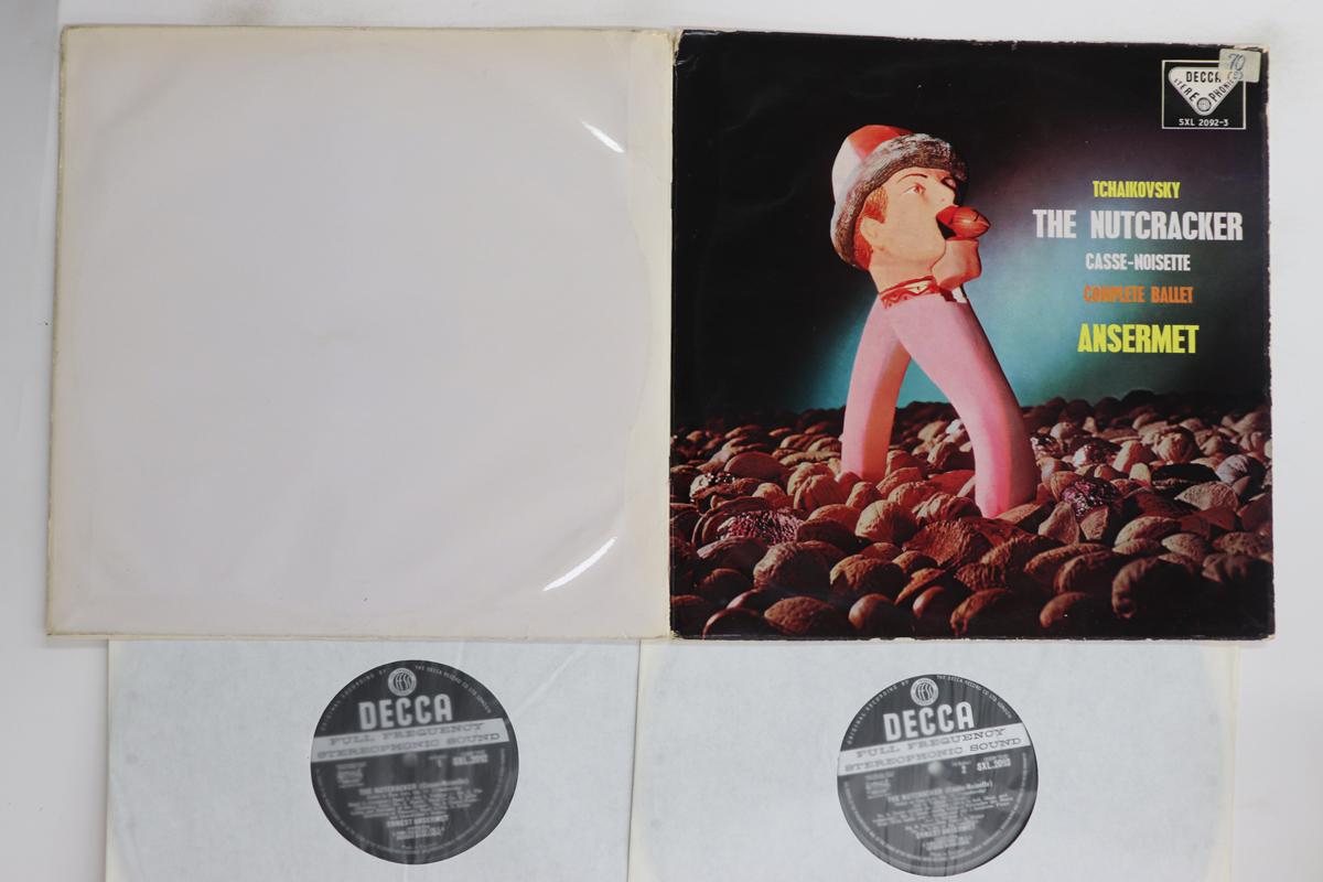 

Виниловая пластинка ЭРНЕСТ АНСЕРМЕ, ОРКЕСТР ДЕ ЛА - Чайковский Щелкунчик Полная запись SXL20923 DECCA 1959 UK Классика Б/У