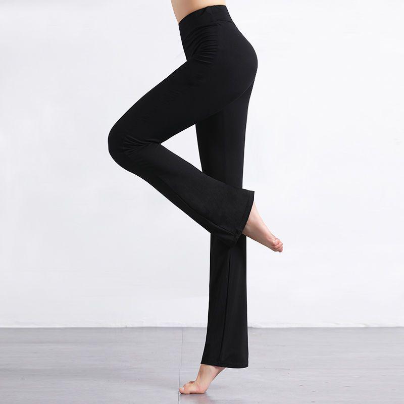 Women s New Style Square Dance Skirt Pants - Fake Two-Piece Modal Dance Practice Wear 5XL