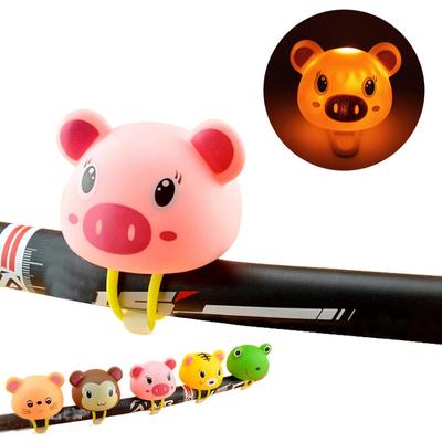 Sonnette de vélo mignonne Animal Petit Hamster Sécurité Caoutchouc Enfants Adulte Tricycle Scooter Guidon Klaxon à air Sonnerie Vélo