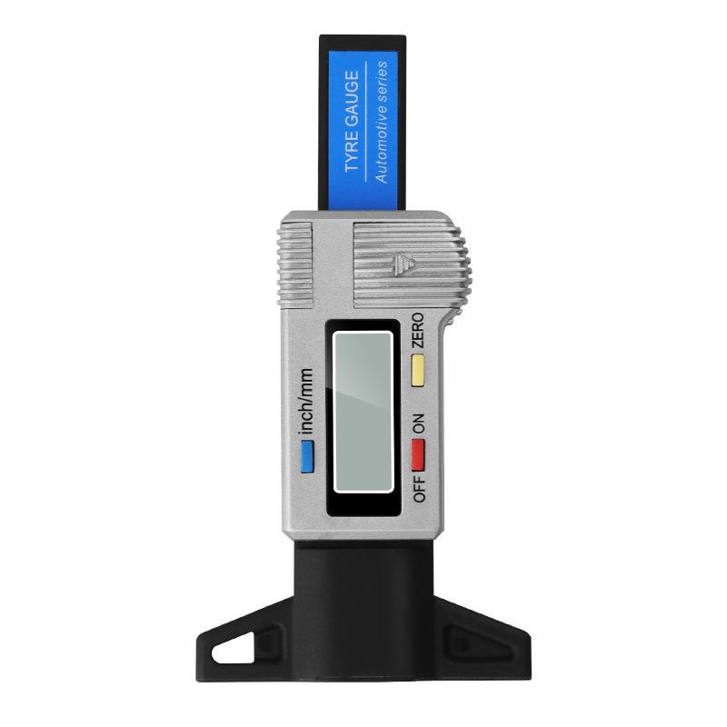 Digitální měřič hloubky dezénu pneumatik - Elektronický posuvný měřítko pro detekci opotřebení pneumatik automobilu