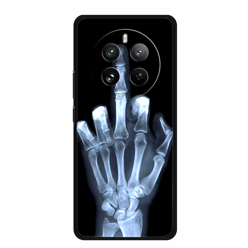 For OPPO Realme 12 4G Case TPU Animals Soft Silicone Back Cover Phone Cases For Realme12 4G Wolf Protective Original Cool Funda