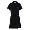 Womens/Ladies V Neck Short-Sleeved Wrap Dress