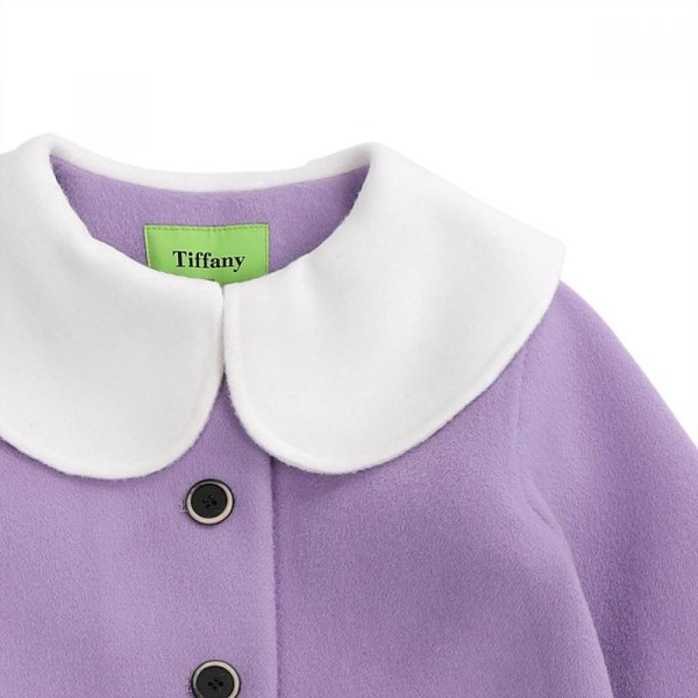 Purple Handmade Coat French Cat T25kac020