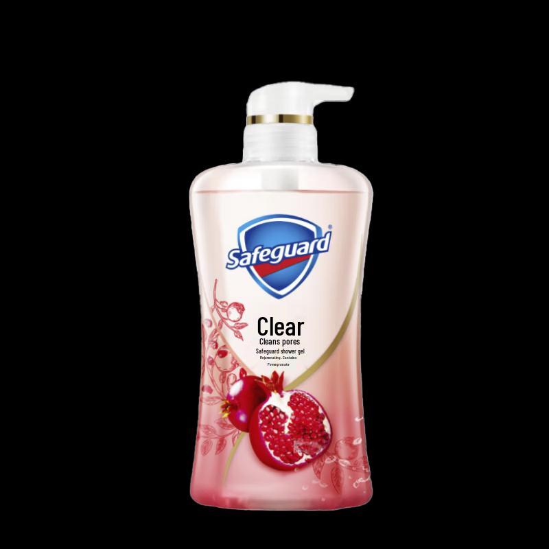 Safeguard Red Pomegranate Shower Gel & Bee & Flower Pomegranate Shampoo Set